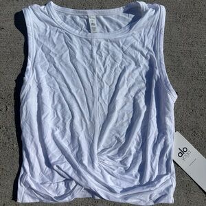 ALO Yoga Classic White Tank Top